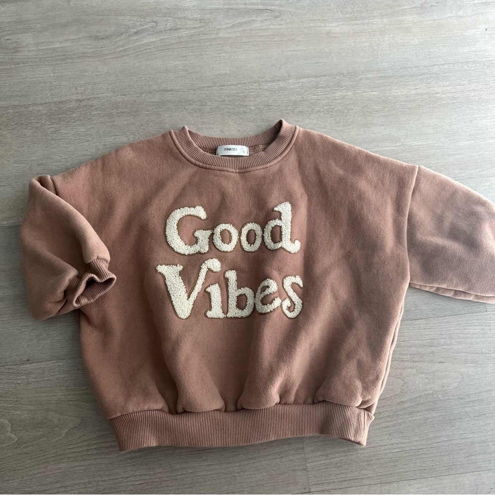 Good vibes sweatshirt